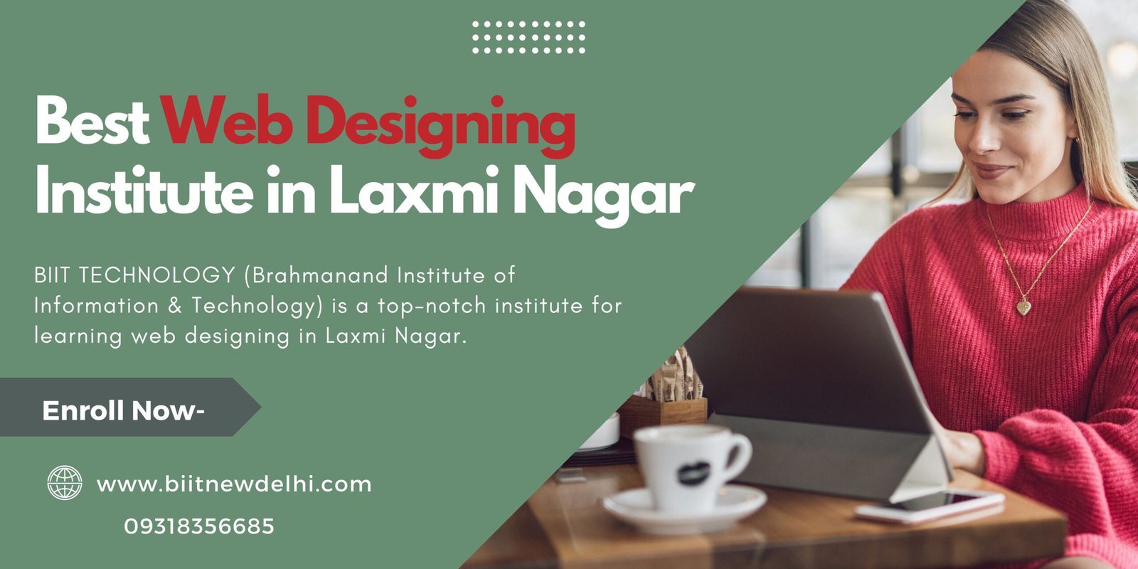Best Web Designing Institute in Laxmi Nagar
