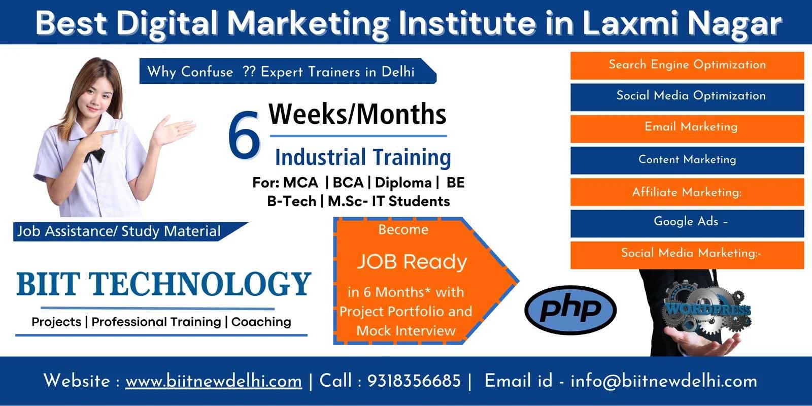 Best Digital Marketing Institute in Laxmi Nagar