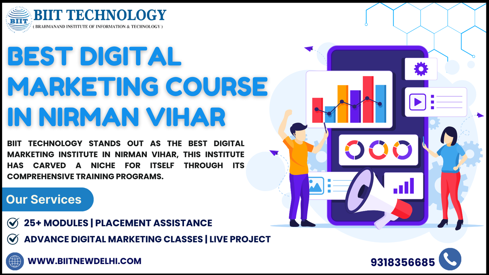 Best Digital Marketing Course in Nirman Vihar