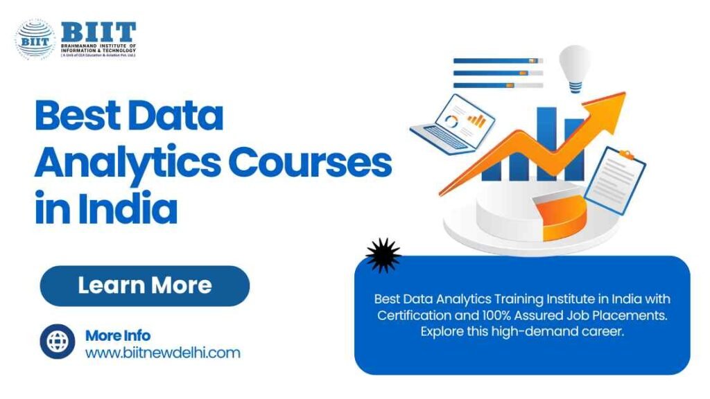 Best Data Analytics Courses in India